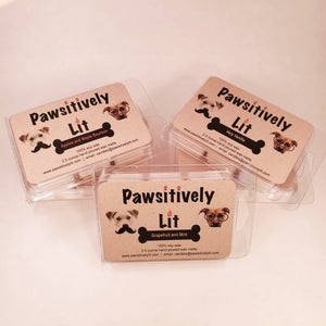 2.5-Ounce Pawsitively Lit 100% Soy Wax Melts