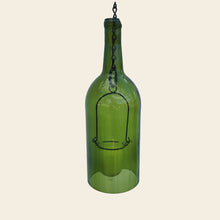 Load image into Gallery viewer, Hand-cut wine bottle hanging lantern