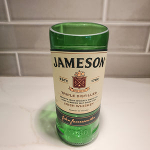 Jameson 1L Hand Cut Upcycled Liquor Bottle Candle - Choose Your Scent