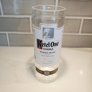 Ketel One 1L Hand Cut Upcycled Liquor Bottle Candle - Choose Your Scent