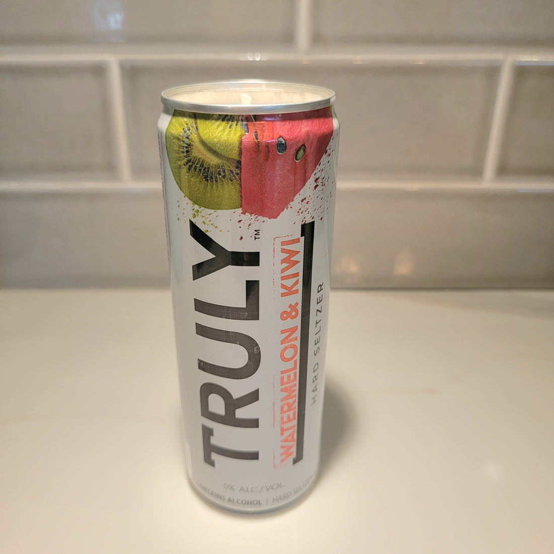 Truly Strawberry Kiwi Hard Seltzer Candle - Cucumber & Melon Scented
