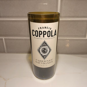 Francis Coppola Cabernet Hand Cut Upcycled Wine Bottle Candle - Choose Your Scent